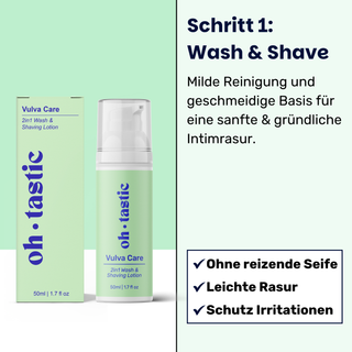 Shaving Comfort Ritual - Anwendung Rasierlotion