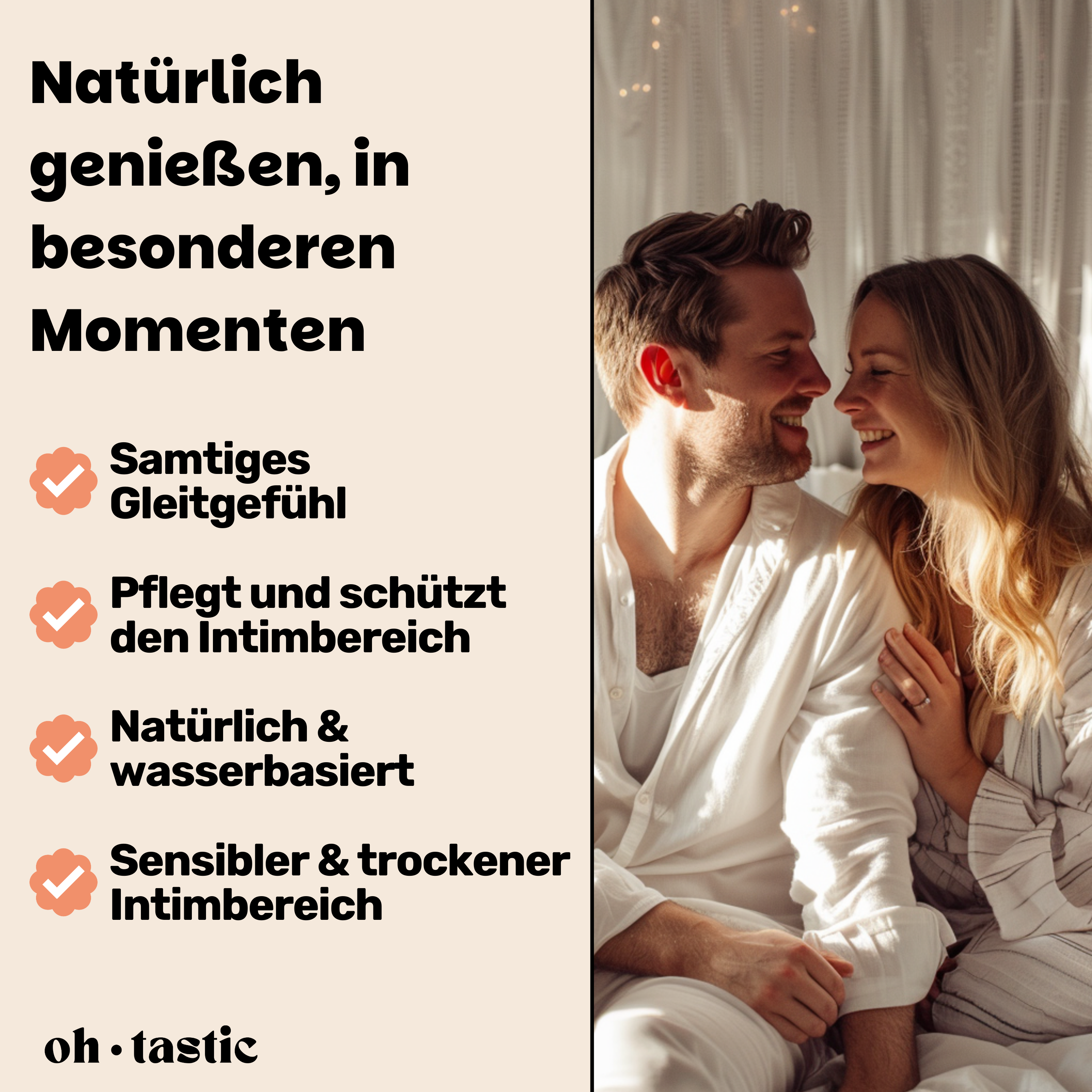 Wasserbasiertes Sensitiv Gleitgel