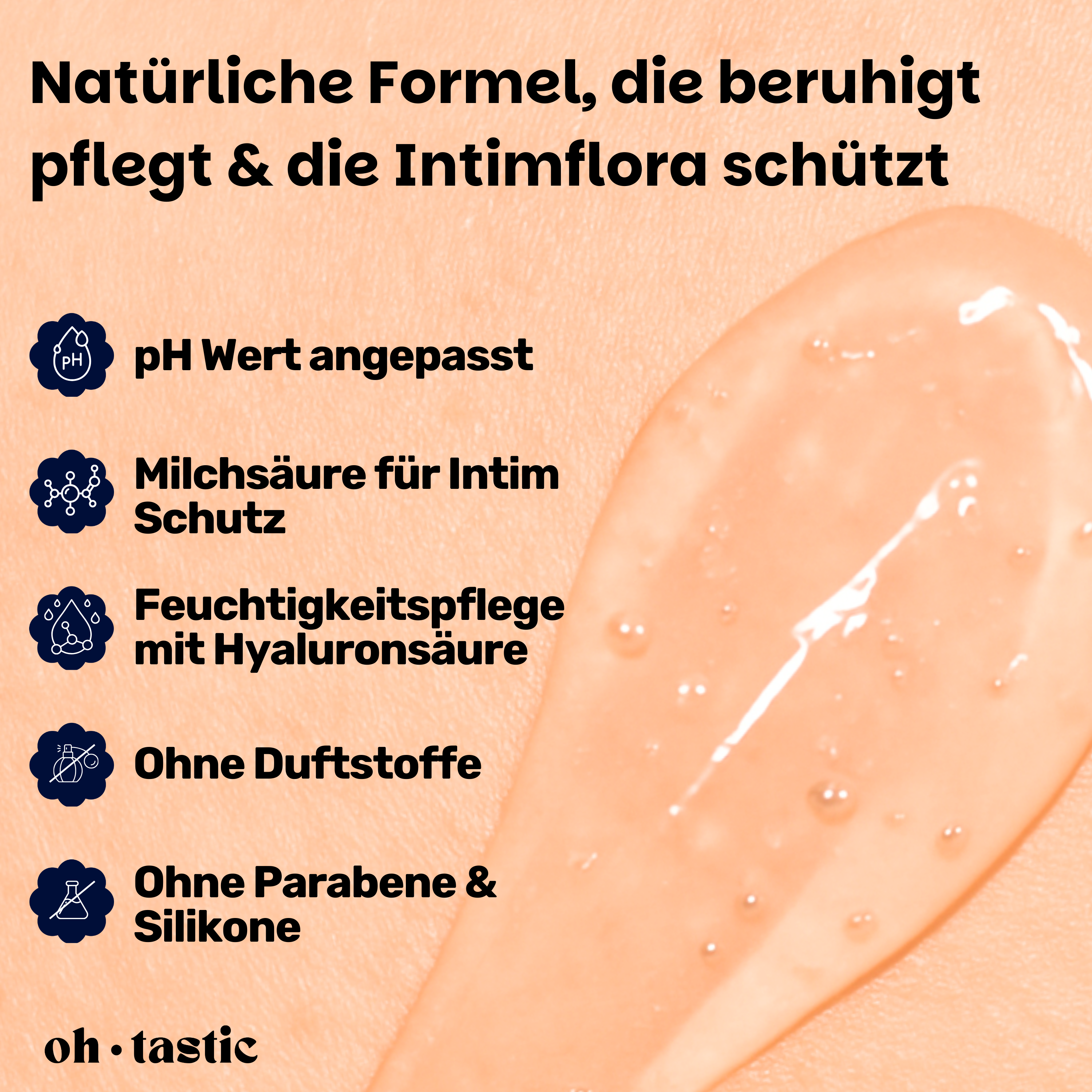 Wasserbasiertes Sensitiv Gleitgel